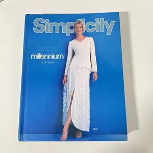 Vintage Simplicity Sewing Pattern Book Catalog Millennium Collection Y2K 99-2000